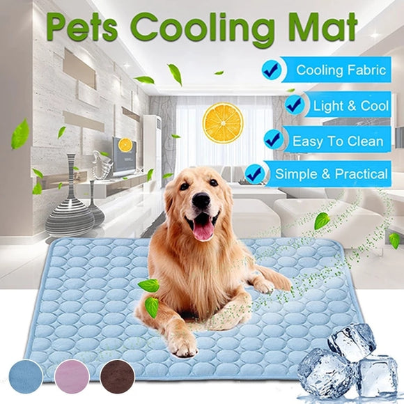 Cobertor lavável, almofadado e de refrigeração para cães e gatos de estimação