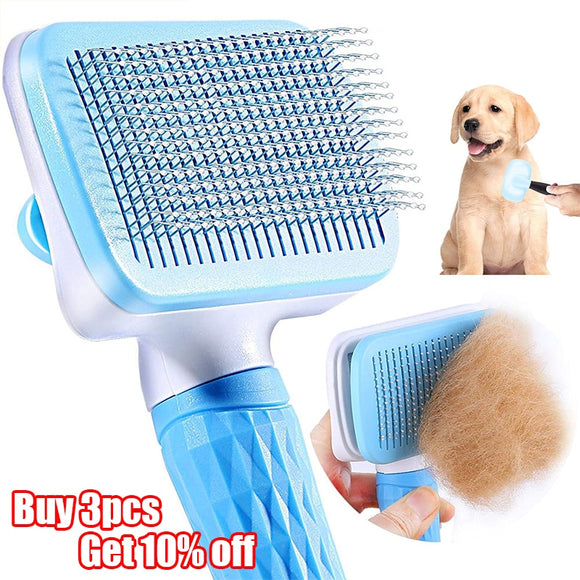 Escova removedora de cabelo para cães e gatos